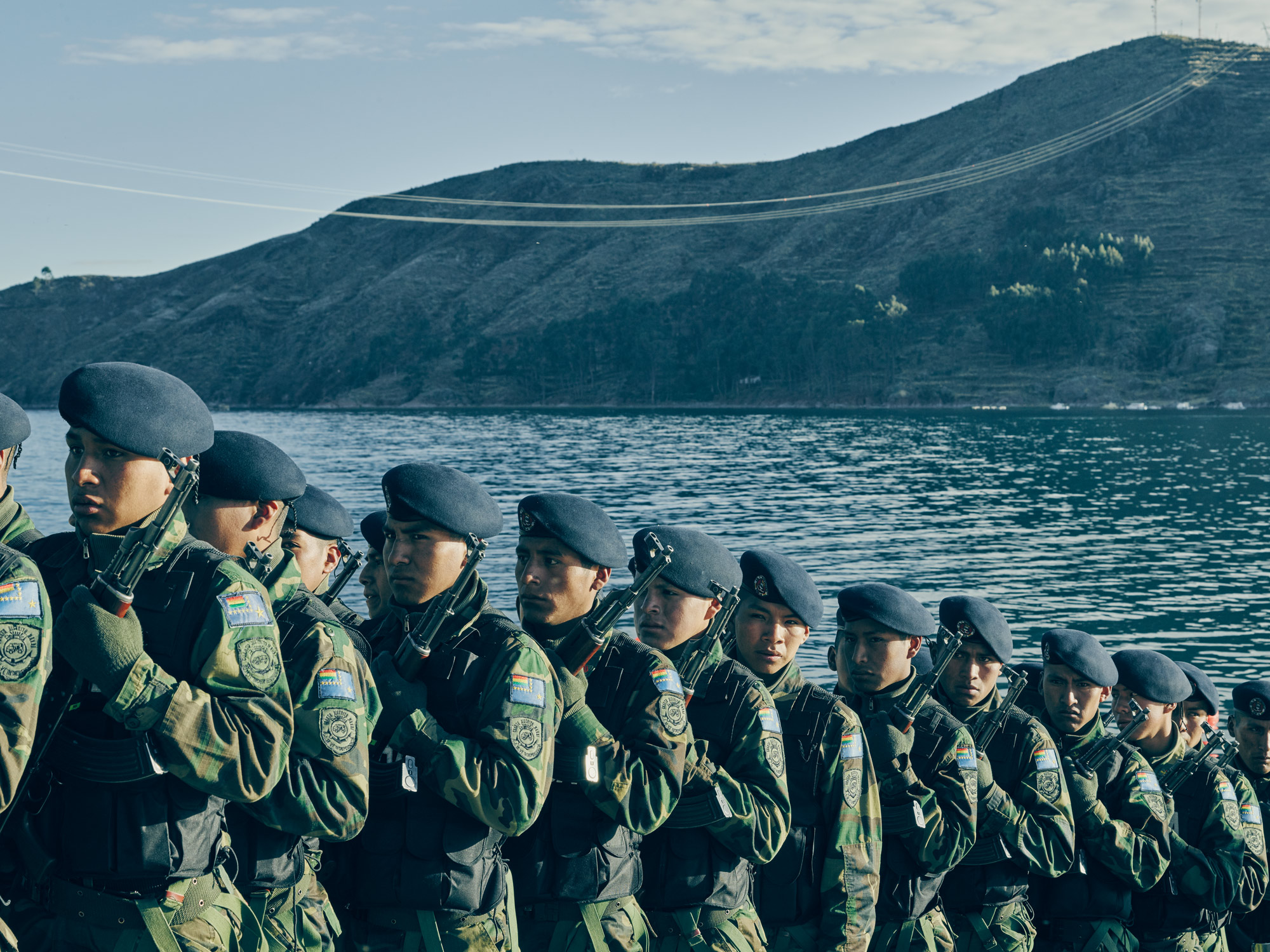 Bolivian Navy soldiers